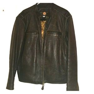Andrew Marc mens leather jacket